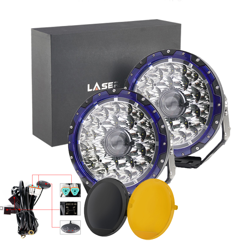 9 inch 132W Laser LED Driving light with DRL