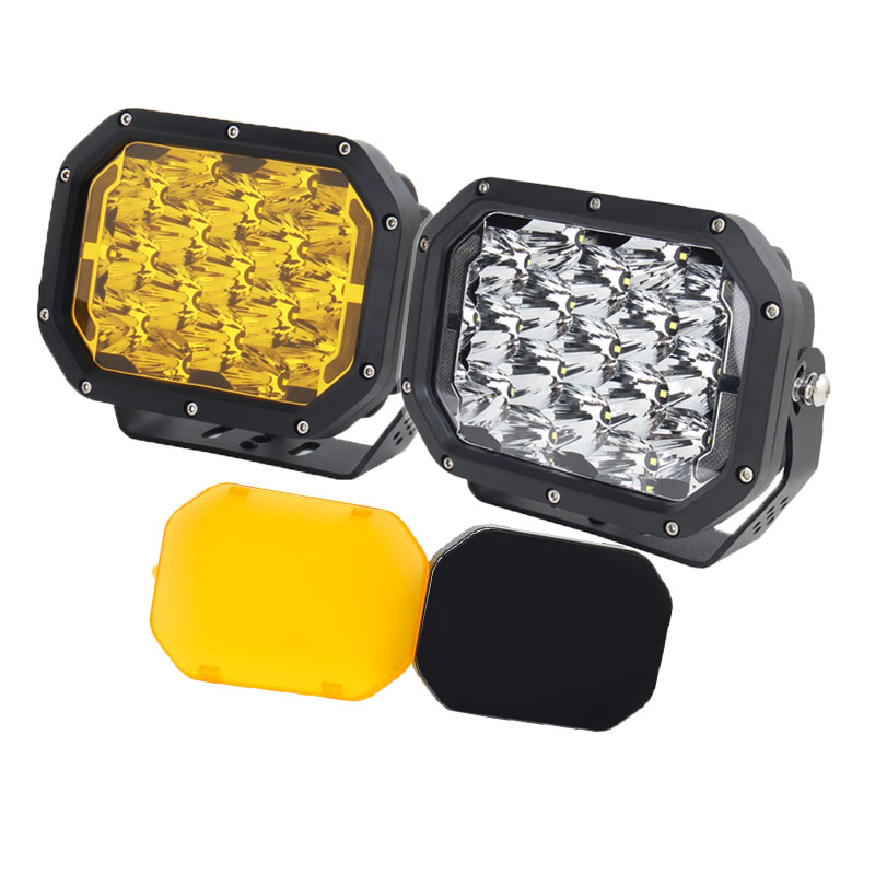 7 inch 5x7 170W LED Driving light with DRL