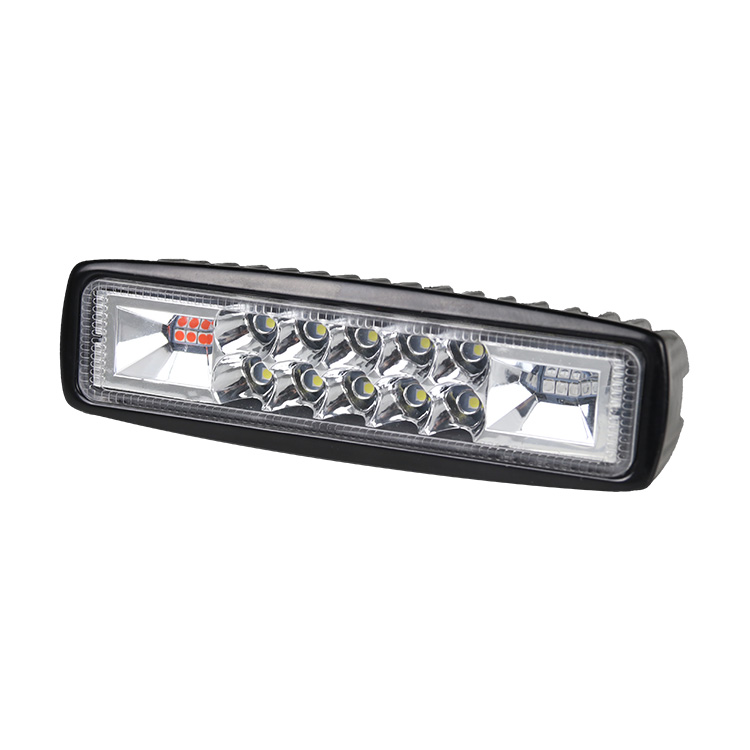 6 Inch 16W 12V 24V LED Warning Light bar