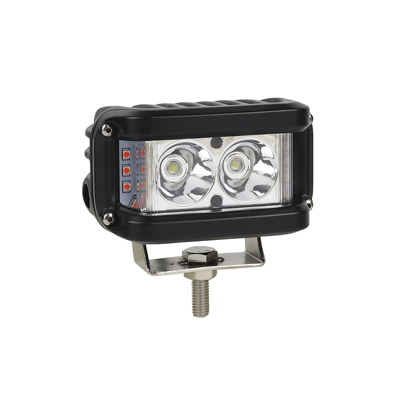 4 Inch Red Blue side shooter stobe 26W LED Work Light