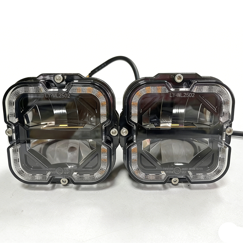 4 Inch 65W High Low Beam Emark LED Driving light With DRL