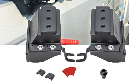 Offroad light base bracket for Toyota 4 Runner Hilux F150 ZR2 T7 T8 T9