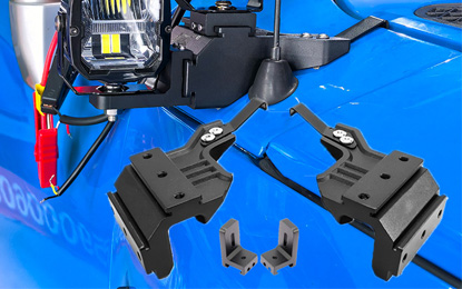 Aurora A-Pillar Bracekt light base for LC200 Mitsubishi Triton